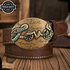 Men’s Cowboy Leather Belt