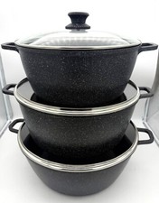 36,40,44 CM COOKING POTS 3 PCS