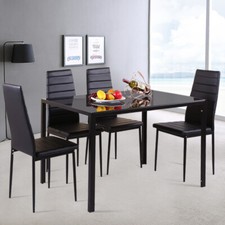 Kitchen Dining Table and 4/6