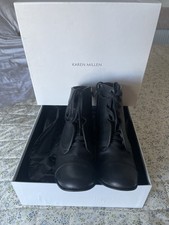 Karen Millen Black Leather