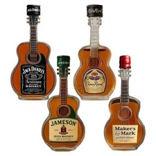 Guitar Magnetic Glass Bottle