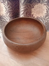 Mid Century Teak Wooden Bowl