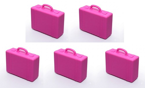 Lego pink suitcase - 5x,
