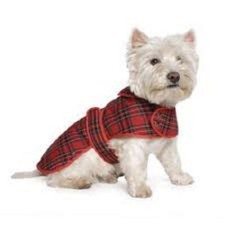 Ancol Muddy paws dog coat.Red