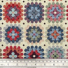 Crochet Effect Multi  Tapestry
