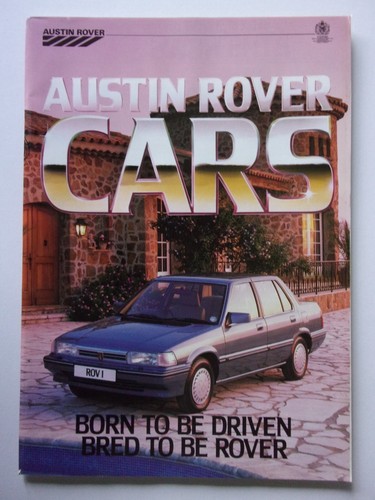 Austin rover orig - austin, 1984
