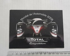 Mondial de l'Automobile 2008 Total (Peugeot car) SPORTSCARS Motor Racing
