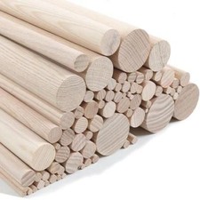 Ash Dowels -  350mm, 500mm, 1m lengths, various diameters