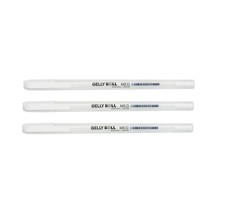 3 x Sakura Gelly Roll White