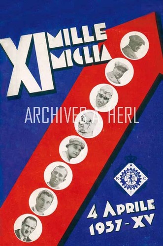 1937 mille miglia - 1937, automobile