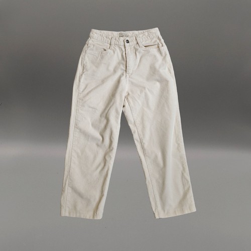 Corduroy trousers cream - oh, ne