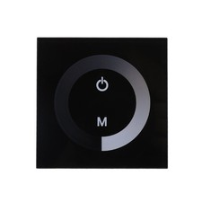 Glass faced touch - glass, dimmer