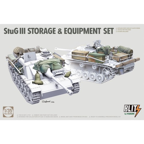 Takom 8018 german stug - takom, iii
