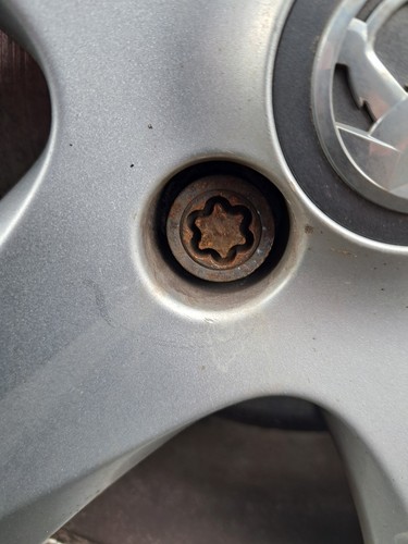 Vauxhall wheel nut bolt key - vauxhall,