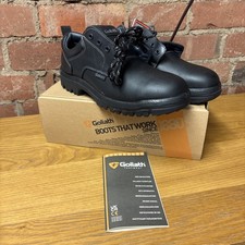 NEW Goliath Black Safety Boots