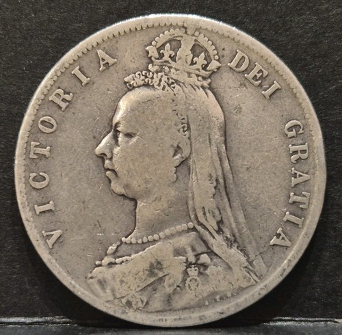 1892 half crown queen - 1892, victoria