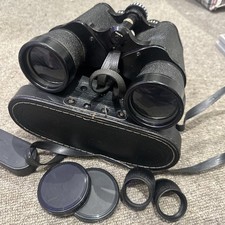 Boots Admiral Japan 10X50mm Binoculars with Case Coated Optics Vintage VGC