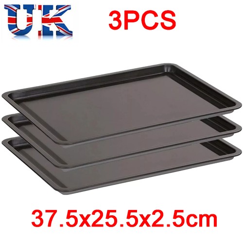 3pcs baking tray non stick - 3pcs,