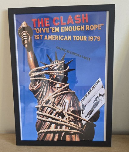 The clash poster - poster, repro