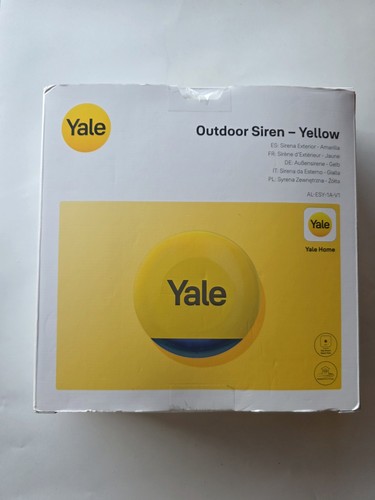 Yale outdoor siren yellow - yale,