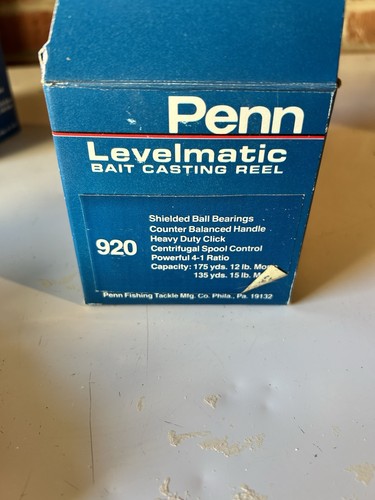 Penn 920 reel new box - reel,