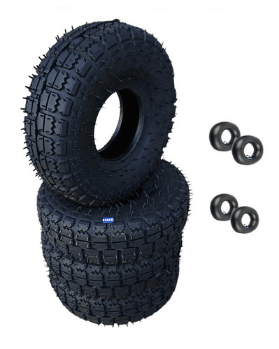 Tires with tube - 4x,