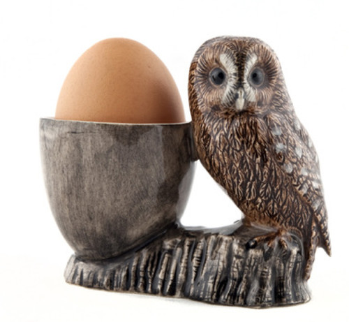 Quail ceramics egg cup - quail,