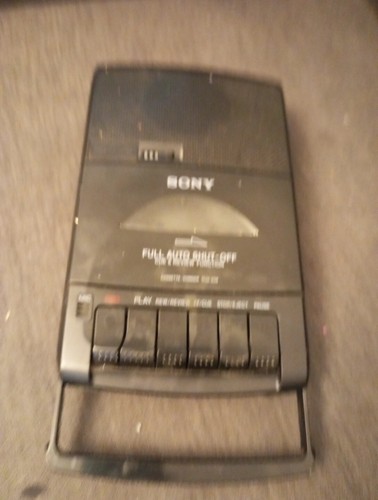 Sony cassette tape player - tape,
