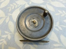 ANTIQUE / VINTAGE HARDY 'THE UNIQUA' 3 5/8ths INCH FLY FISHING REEL GAME TROUT 