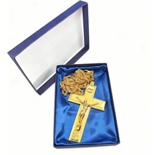 18k Gold Crucifix Cross