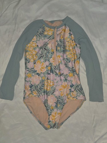 Girls one piece swimsuit - piece, long