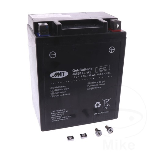 Jmt battery yb14l gel l - gel,