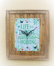 Inspirational Wall Clock –