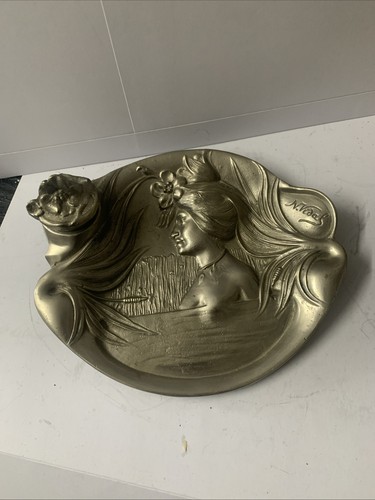Antique art nouveau cast - art,