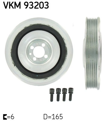 Skf vkm 93203 belt pulley - 93203,