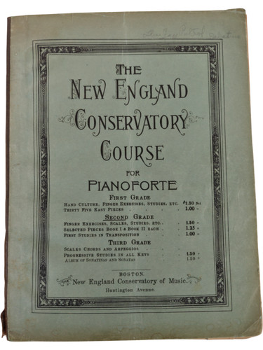 New england conservatory - england, piano