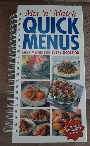 Mix match quick menus - 'n',