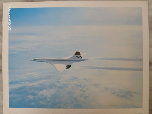 Aviation art print - , british