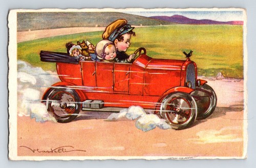 Children car with - in,