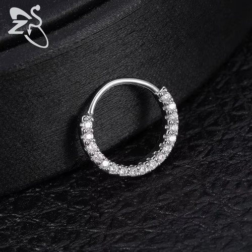 Nose ring helix hoop stud - nose,