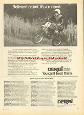 Derbi Sports Mopeds Motorcycle 1976 Magazine Advert #1054