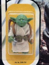 Vintage Star Wars Yoda Made in Mexico sealed MOC. Lili Ledy Original Yoda. Rare!