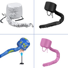Hair Drying Cap Bonnet Hood Hat Blow Dryer Hair Dryer Blue Black Pink Sliver UK