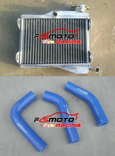 Aluminum Radiator+Blue Hose