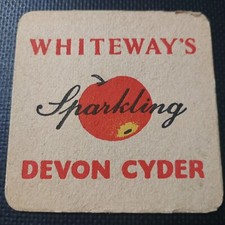Whiteways Cider Beer Mat Uk