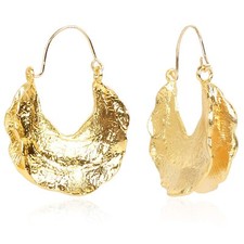Simple Large Vintage Gold