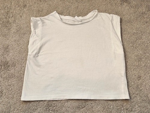 Zara girls white boxy fit - girls,