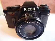 RICOH KR-10 Super 35mm SLR  Manual Camera with Ricoh Rikenon 50mm 1:2 Lens 