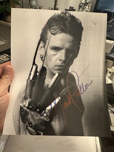 Mark patton signed autograph - mark,