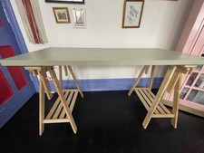 Ikea Vika Blecket Adjustable Height Trestle Table Desk